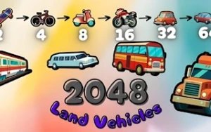 2048 Land Vehicles - Play Free Best 2048 Online Game on JangoGames.com
