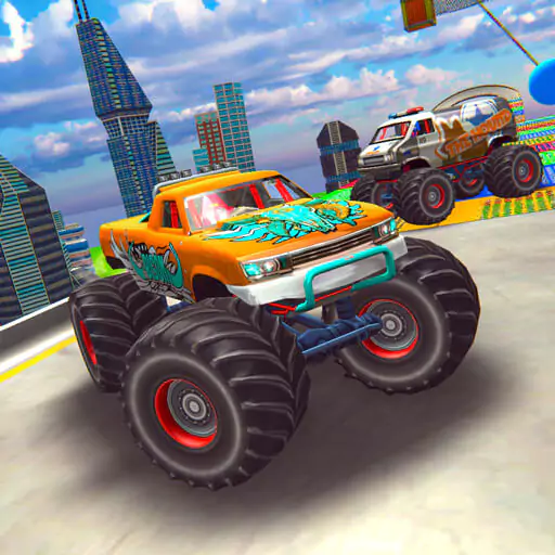 Impossible Monster Truck race Monster Truck Games 2021 - Play Free Best Adventure Online Game on JangoGames.com