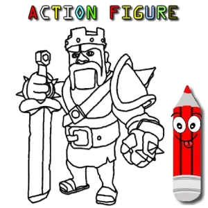 Action Figure Coloring - Play Free Best Art Online Game on JangoGames.com
