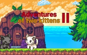 Adventures of Two Kittens II - Play Free Best two-player Online Game on JangoGames.com