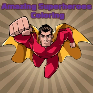 Amazing Superheroes Coloring - Play Free Best Art Online Game on JangoGames.com