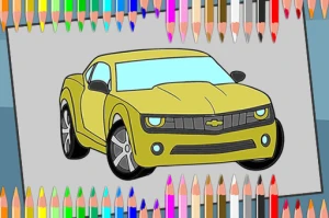 American Cars Coloring Book - Play Free Best Art Online Game on JangoGames.com