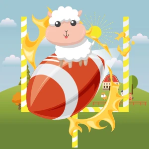 Animals Rugby Flick - Play Free Best Casual Online Game on JangoGames.com