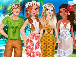 Annas Birthday in Hawaii - Play Free Best Dress-up Online Game on JangoGames.com