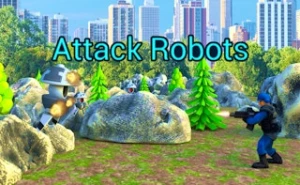 Attack Robots - Play Free Best shooter Online Game on JangoGames.com