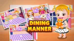 Baby Hazel Dining Manners - Play Free Best Care Online Game on JangoGames.com