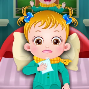 Baby Hazel Goes Sick - Play Free Best Care Online Game on JangoGames.com