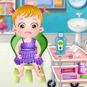 Baby Hazel Leg Injury - Play Free Best Care Online Game on JangoGames.com