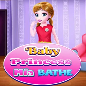 Baby Princess Mia Bathe - Play Free Best Dress-up Online Game on JangoGames.com