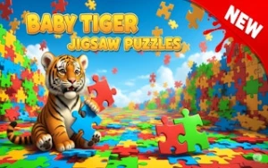 Baby Tiger Jigsaw Puzzles - Play Free Best jigsaw-puzzles Online Game on JangoGames.com