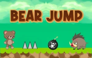 Bear Jump - Play Free Best jumping Online Game on JangoGames.com
