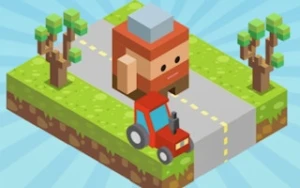 Blocky Road - Play Free Best arcade Online Game on JangoGames.com