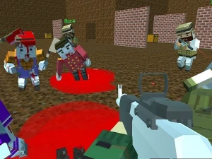 Blocky Warfare the Aweper Zombie - Play Free Best Puzzle Online Game on JangoGames.com