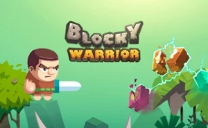Blocky Warrior - Play Free Best adventure Online Game on JangoGames.com