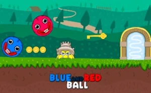 Blue and Red Ball - Play Free Best arcade Online Game on JangoGames.com