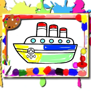 Boats Coloring Book - Play Free Best Art Online Game on JangoGames.com