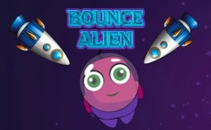 Bounce Alien - Play Free Best arcade Online Game on JangoGames.com