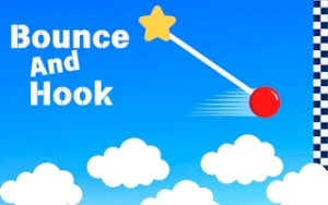 Bounce Ball Hook - Play Free Best ball Online Game on JangoGames.com