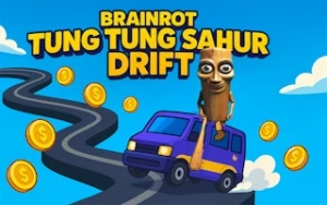 Brainrot tung Tung Sahur Drift - Play Free Best casual Online Game on JangoGames.com