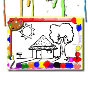 BTS House Coloring Book - Play Free Best Art Online Game on JangoGames.com