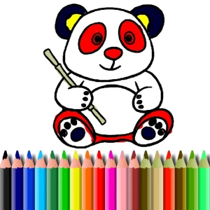 BTS Panda Coloring - Play Free Best Art Online Game on JangoGames.com