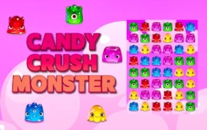 Candy Crush Monster - Play Free Best match-3 Online Game on JangoGames.com