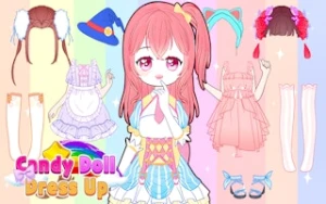 Candy Doll Dress Up - Play Free Best games-for-girls Online Game on JangoGames.com