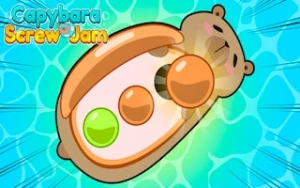 Capybara Screw Jam - Play Free Best puzzle Online Game on JangoGames.com