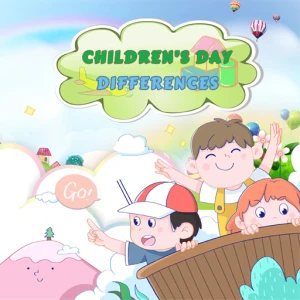 Childrens Day Differences - Play Free Best Puzzle Online Game on JangoGames.com