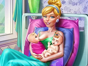 Cinderella Twins Birth - Play Free Best Dress-up Online Game on JangoGames.com
