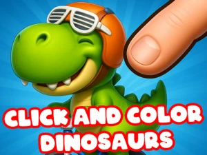 Click And Colors Dinosaurs - Play Free Best Girls Online Game on JangoGames.com