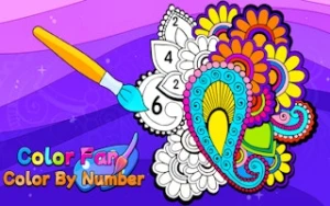 Color Fan Color By Number - Play Free Best coloring Online Game on JangoGames.com