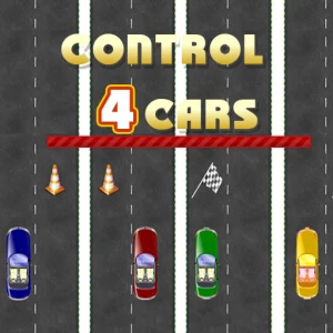 Control 4 Cars - Play Free Best Racing & Driving Online Game on JangoGames.com