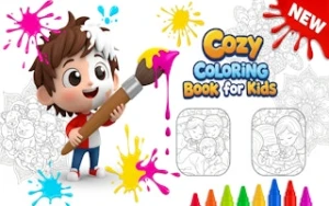 Cozy Coloring Book for Kids - Play Free Best coloring Online Game on JangoGames.com