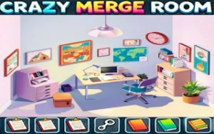 Crazy Merge Room - Play Free Best hyper-casual Online Game on JangoGames.com