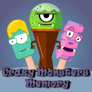 Crazy Monsters Memory - Play Free Best Puzzle Online Game on JangoGames.com