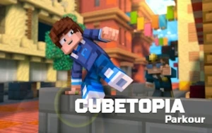Cubetopia Parkour - Play Free Best parkour Online Game on JangoGames.com
