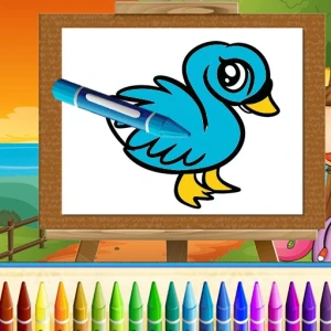Cute Animals Coloring - Play Free Best Dress-up Online Game on JangoGames.com