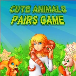 Cute Animals Pairs Game - Play Free Best Puzzle Online Game on JangoGames.com