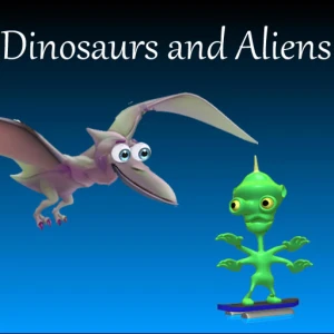 Dinosaurs and Aliens - Play Free Best Puzzle Online Game on JangoGames.com