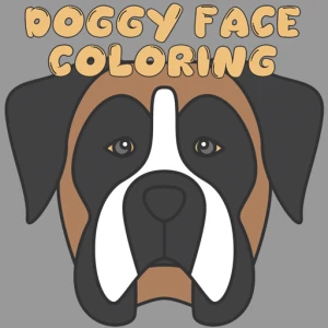 Doggy Face Coloring - Play Free Best Art Online Game on JangoGames.com
