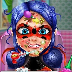 Dotted Girl Skin Doctor - Play Free Best Dress-up Online Game on JangoGames.com