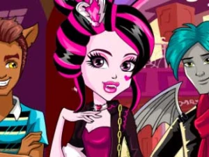 Draculaura's Blind Date - Play Free Best Dress-up Online Game on JangoGames.com