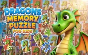 Dragons Memory Puzzle for Kids - Play Free Best memory Online Game on JangoGames.com