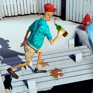 Drunk Man 3D - Play Free Best Agility Online Game on JangoGames.com