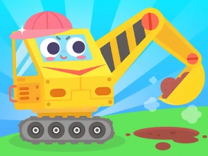 Dudu Engineering Truck - Play Free Best Puzzle Online Game on JangoGames.com
