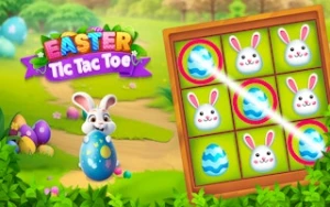 Easter Tic Tak Toe - Play Free Best board Online Game on JangoGames.com