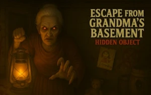 Escape From Grandma's Basement - Hidden Object - Play Free Best hidden-object Online Game on JangoGames.com