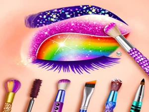 Eye Art: Magic Eye Makeup - Play Free Best Hypercasual Online Game on JangoGames.com