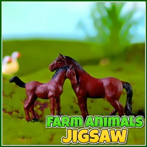 Farm Animals Jigsaw - Play Free Best Puzzle Online Game on JangoGames.com